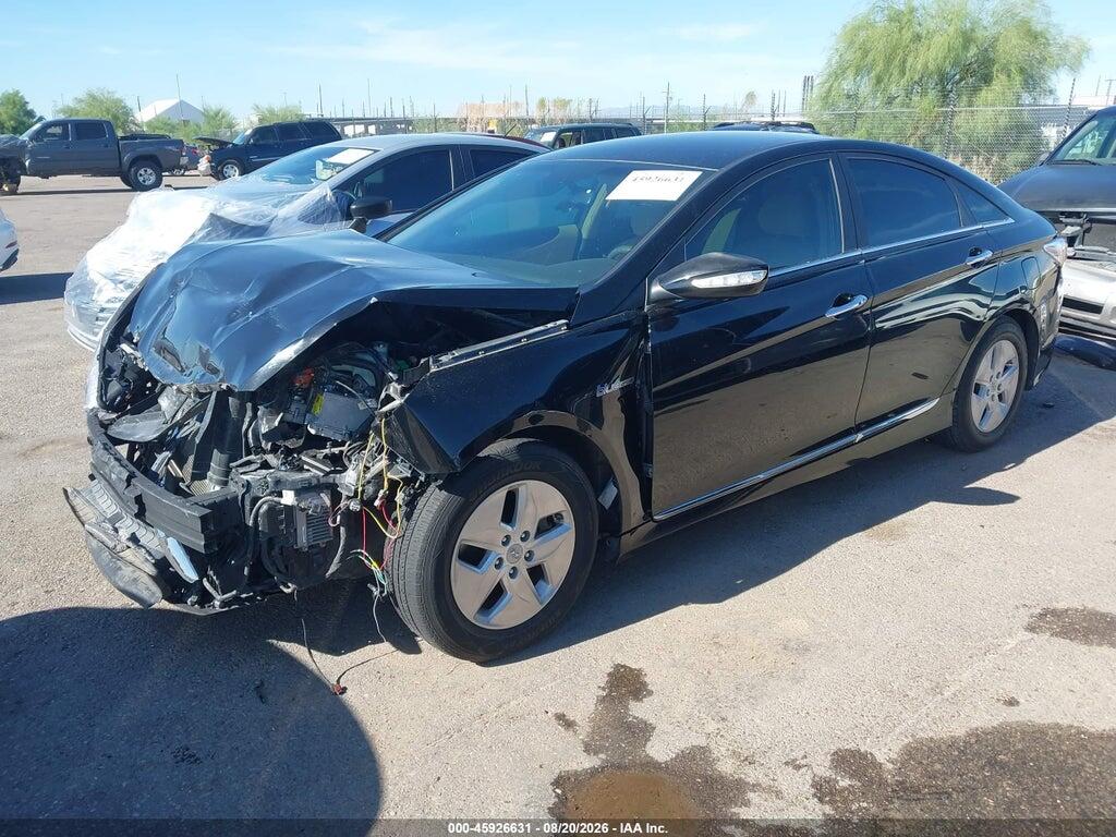 KMHEC4A46CA038266 2012 HYUNDAI SONATA HYBRID photo no. 2
