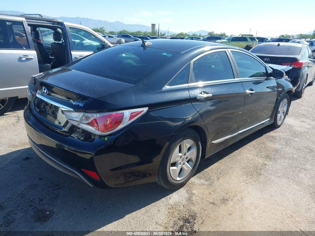 KMHEC4A46CA038266 2012 HYUNDAI SONATA HYBRID photo no. 4