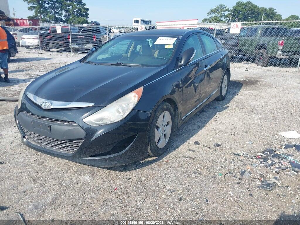 KMHEC4A44CA025046 2012 HYUNDAI SONATA HYBRID photo no. 2