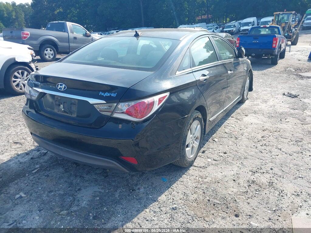 KMHEC4A44CA025046 2012 HYUNDAI SONATA HYBRID photo no. 4
