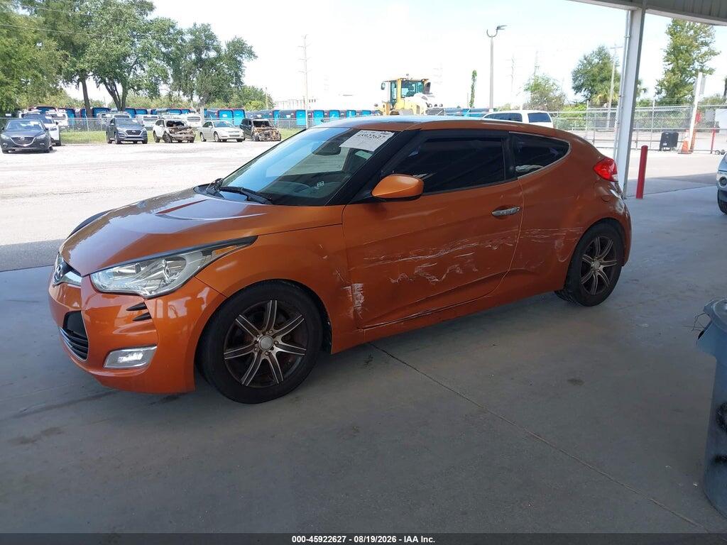 KMHTC6AD3CU074787 2012 HYUNDAI VELOSTER photo no. 2