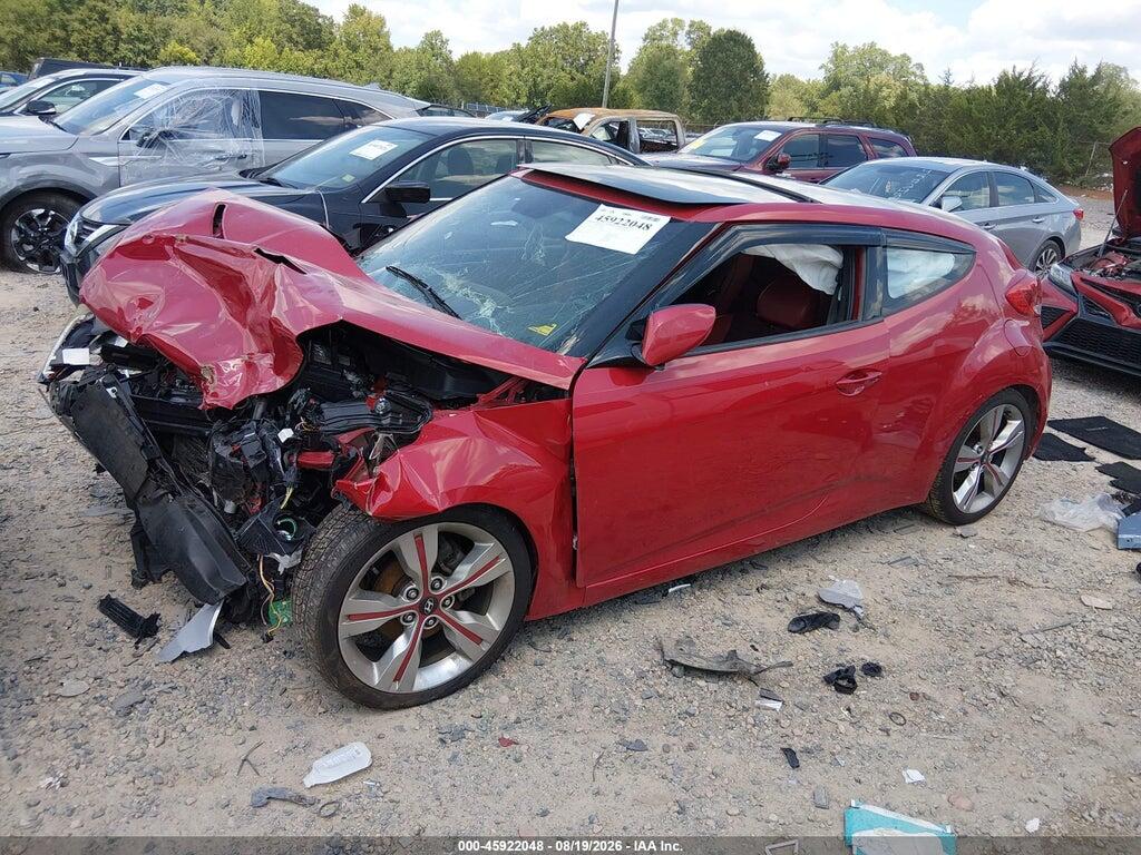 KMHTC6AD2CU032269 2012 HYUNDAI VELOSTER photo no. 2