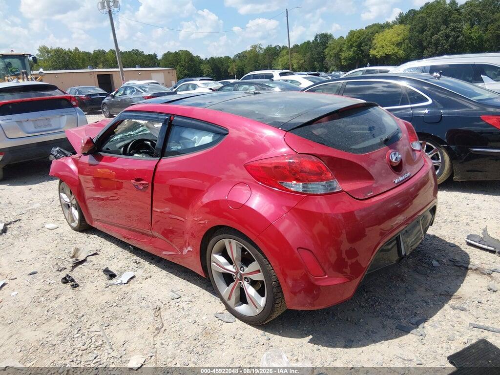 KMHTC6AD2CU032269 2012 HYUNDAI VELOSTER photo no. 3
