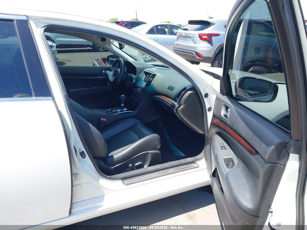JN1DV6AR3CM862258 2012 INFINITI G25X photo no. 5