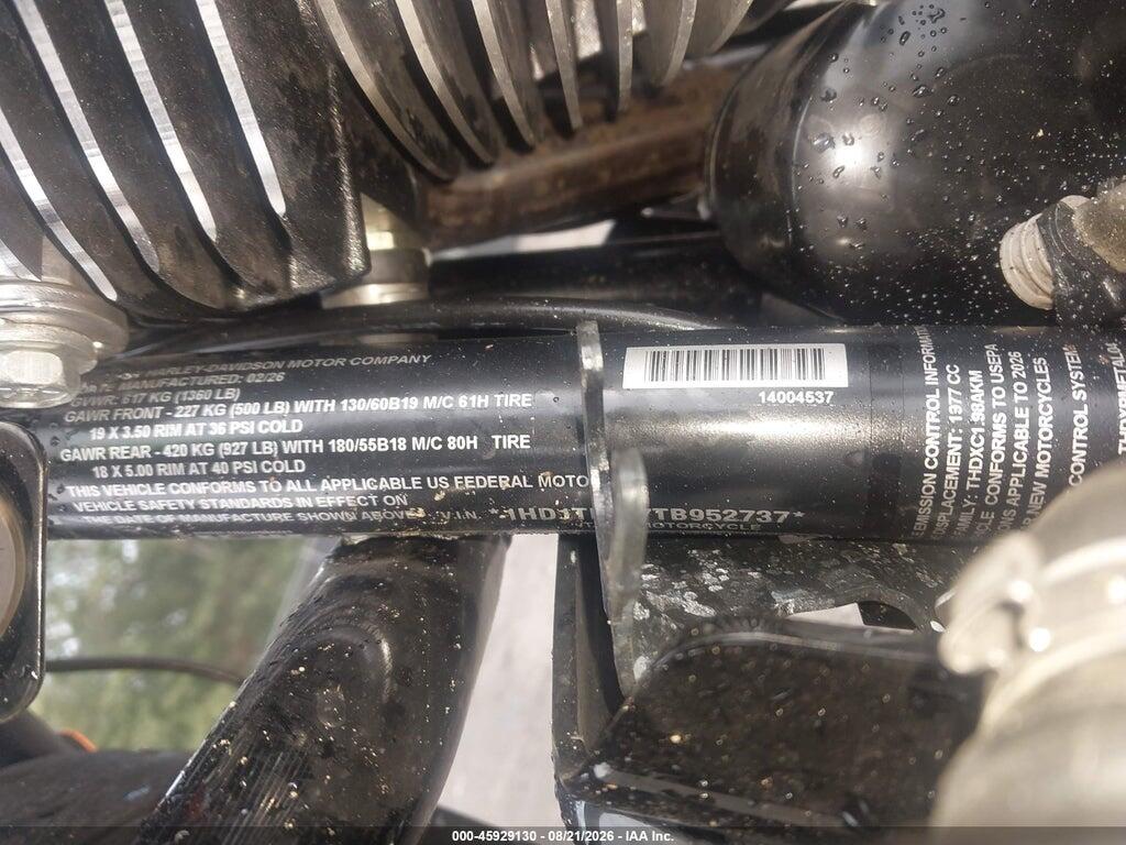 1HD1TL817TB952737 2026 HARLEY-DAVIDSON FLTRXSTSE photo no. 10