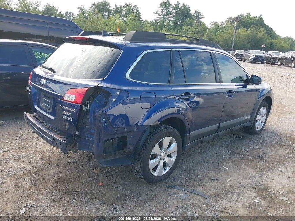 4S4BRBKC0B3411428 2011 SUBARU OUTBACK photo no. 4