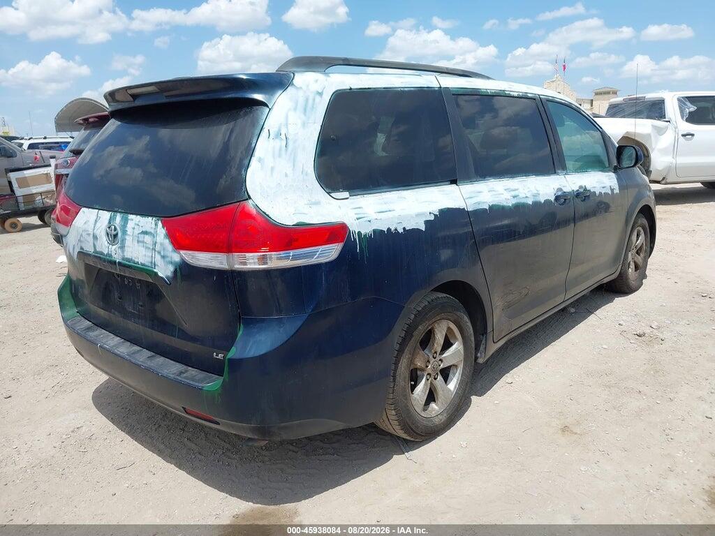 5TDKK3DC1BS080093 2011 TOYOTA SIENNA photo no. 4