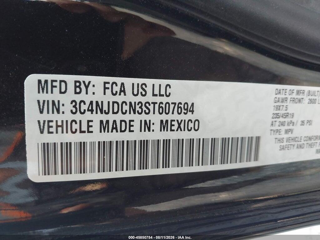 3C4NJDCN3ST607694 2025 JEEP COMPASS photo no. 9