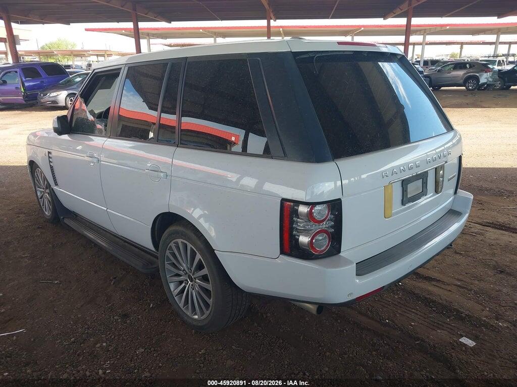 SALMF1E49CA369643 2012 LAND ROVER RANGE ROVER photo no. 3