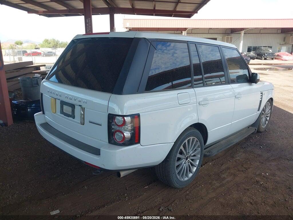 SALMF1E49CA369643 2012 LAND ROVER RANGE ROVER photo no. 4