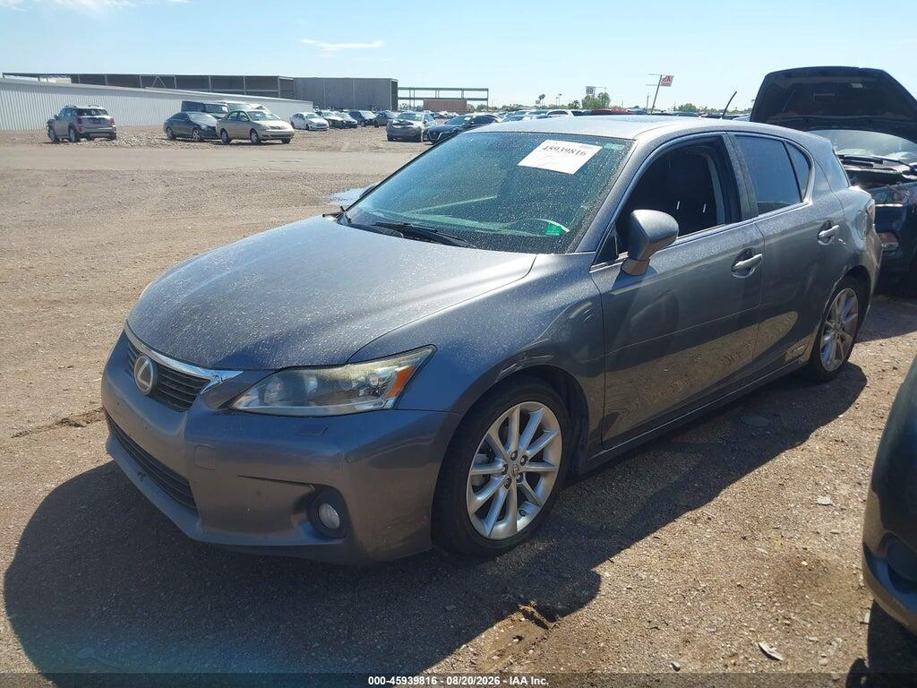 JTHKD5BH7C2081888 2012 LEXUS CT 200H photo no. 2
