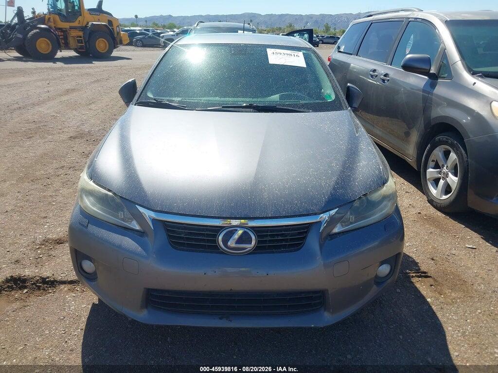 JTHKD5BH7C2081888 2012 LEXUS CT 200H photo no. 6