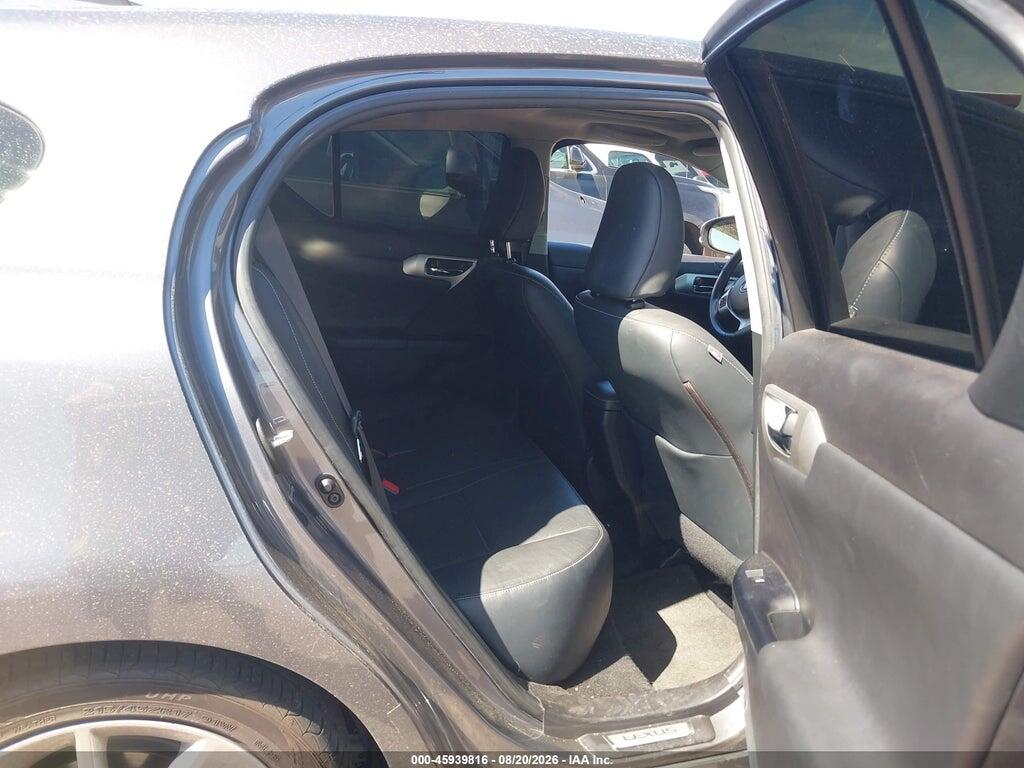 JTHKD5BH7C2081888 2012 LEXUS CT 200H photo no. 8