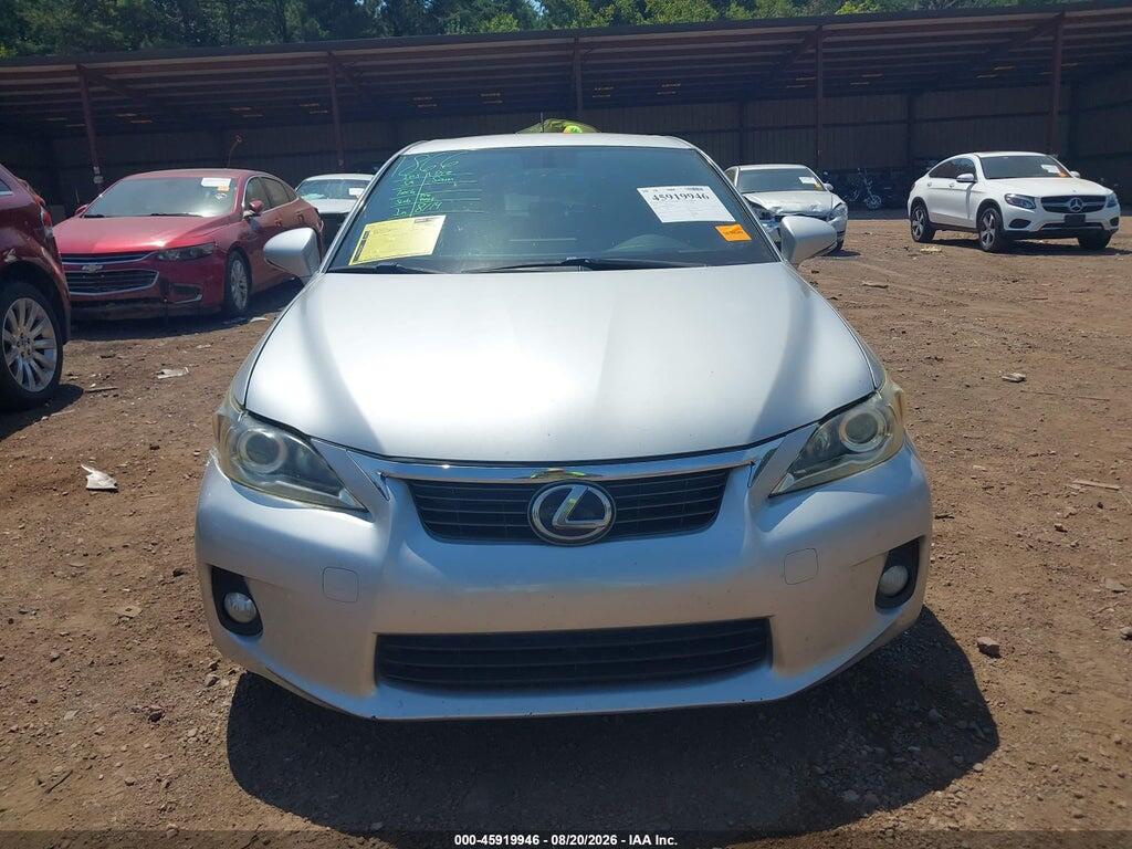 JTHKD5BH0C2068979 2012 LEXUS CT 200H photo no. 12