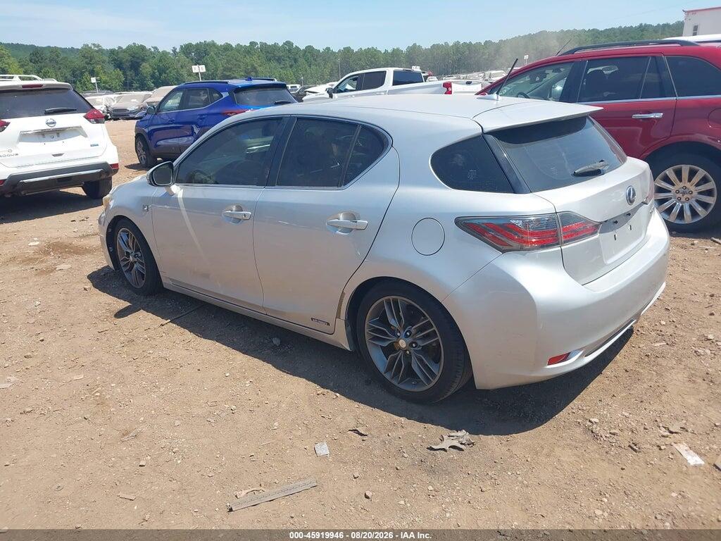 JTHKD5BH0C2068979 2012 LEXUS CT 200H photo no. 3