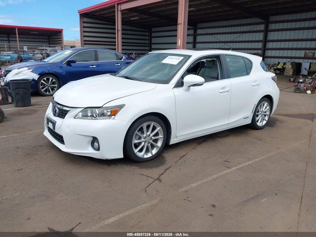 JTHKD5BH0C2083000 2012 LEXUS CT 200H photo no. 2