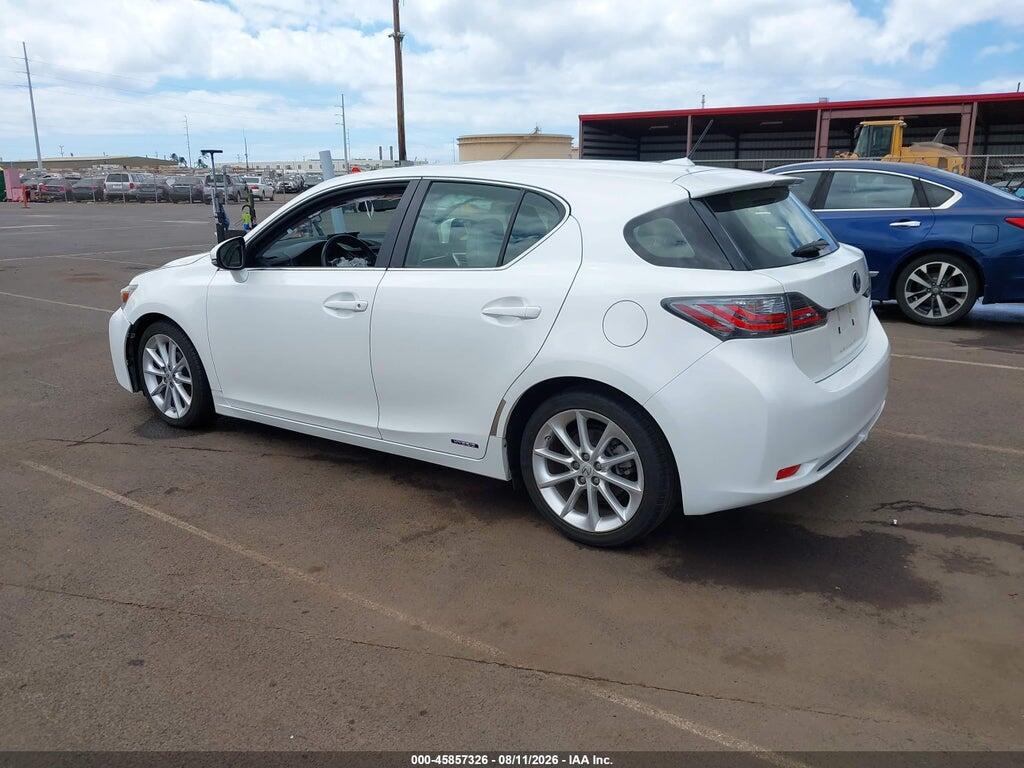 JTHKD5BH0C2083000 2012 LEXUS CT 200H photo no. 3