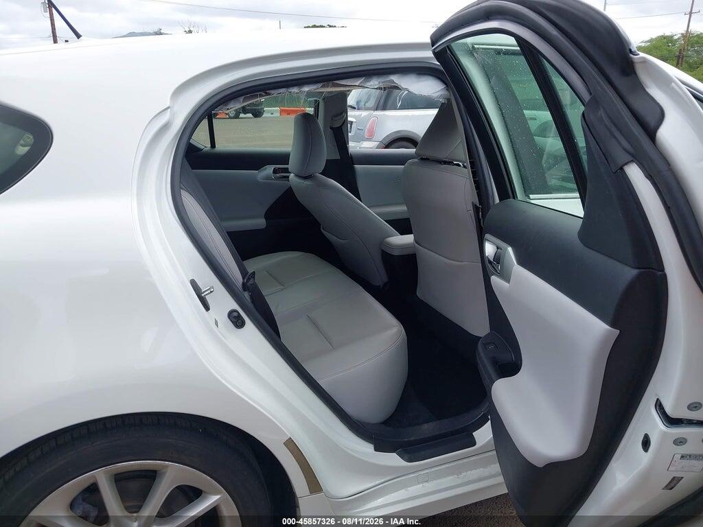 JTHKD5BH0C2083000 2012 LEXUS CT 200H photo no. 8