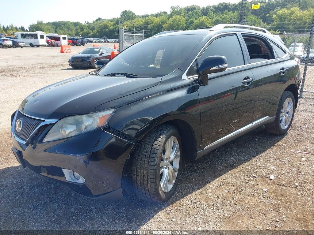 2T2ZK1BA0CC080645 2012 LEXUS RX 350 photo no. 2