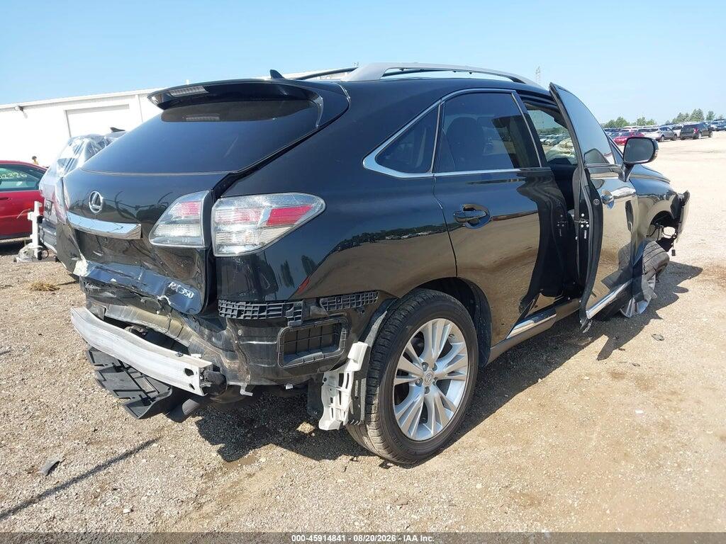 2T2ZK1BA0CC080645 2012 LEXUS RX 350 photo no. 4