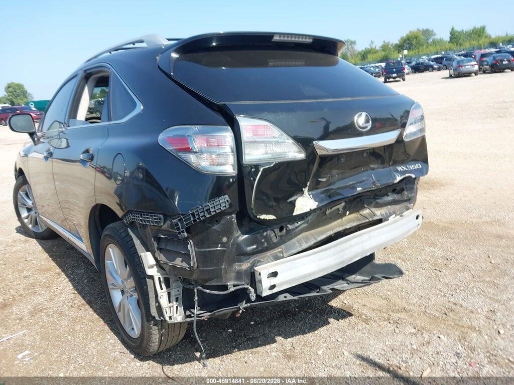 2T2ZK1BA0CC080645 2012 LEXUS RX 350 photo no. 6