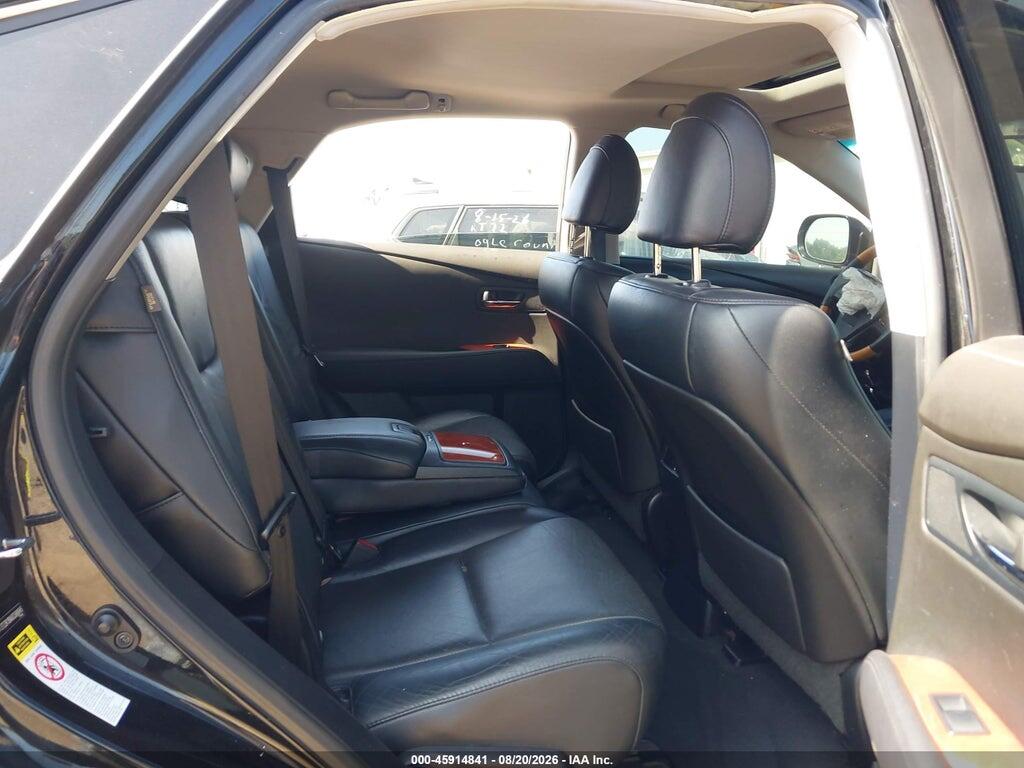 2T2ZK1BA0CC080645 2012 LEXUS RX 350 photo no. 8