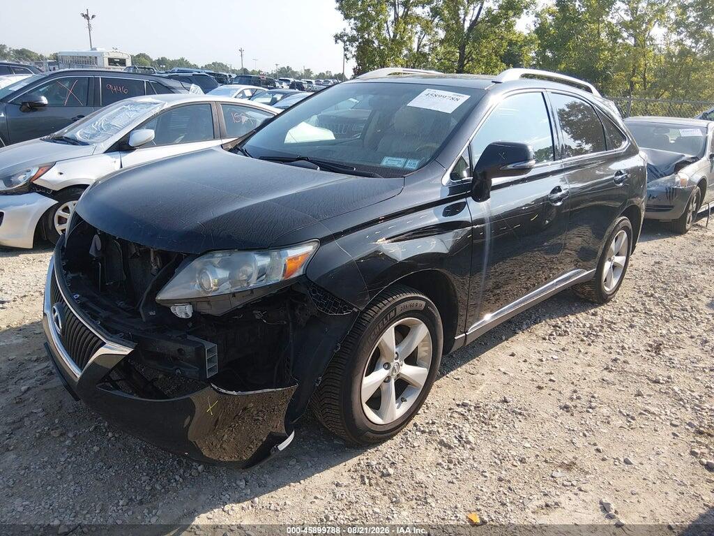 2T2BK1BA5CC152585 2012 LEXUS RX 350 photo no. 2