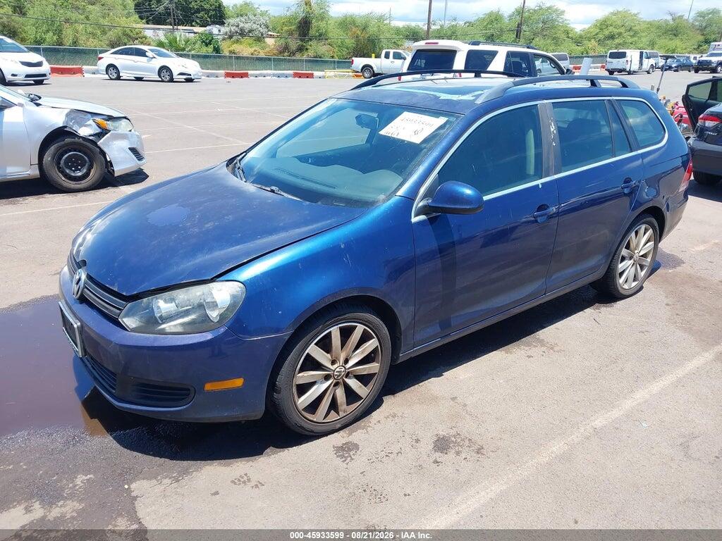 3VWPZ7AJ1BM707884 2011 VOLKSWAGEN JETTA SPORTWAGEN photo no. 2