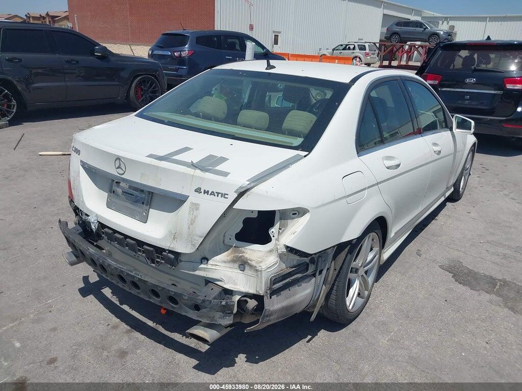 WDDGF8BB2CF861083 2012 MERCEDES-BENZ C 300 photo no. 4