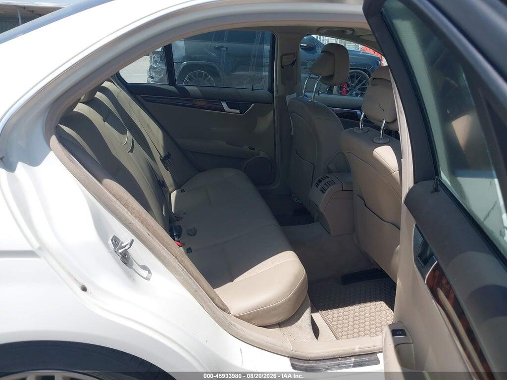 WDDGF8BB2CF861083 2012 MERCEDES-BENZ C 300 photo no. 8