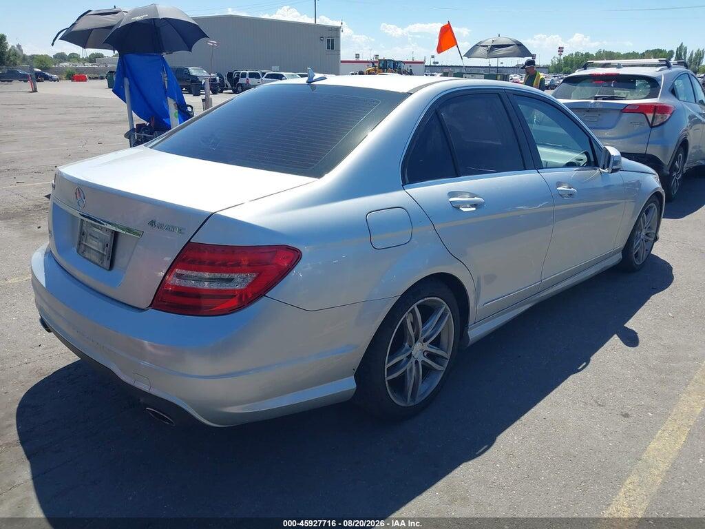WDDGF8BB7CR193358 2012 MERCEDES-BENZ C 300 photo no. 4
