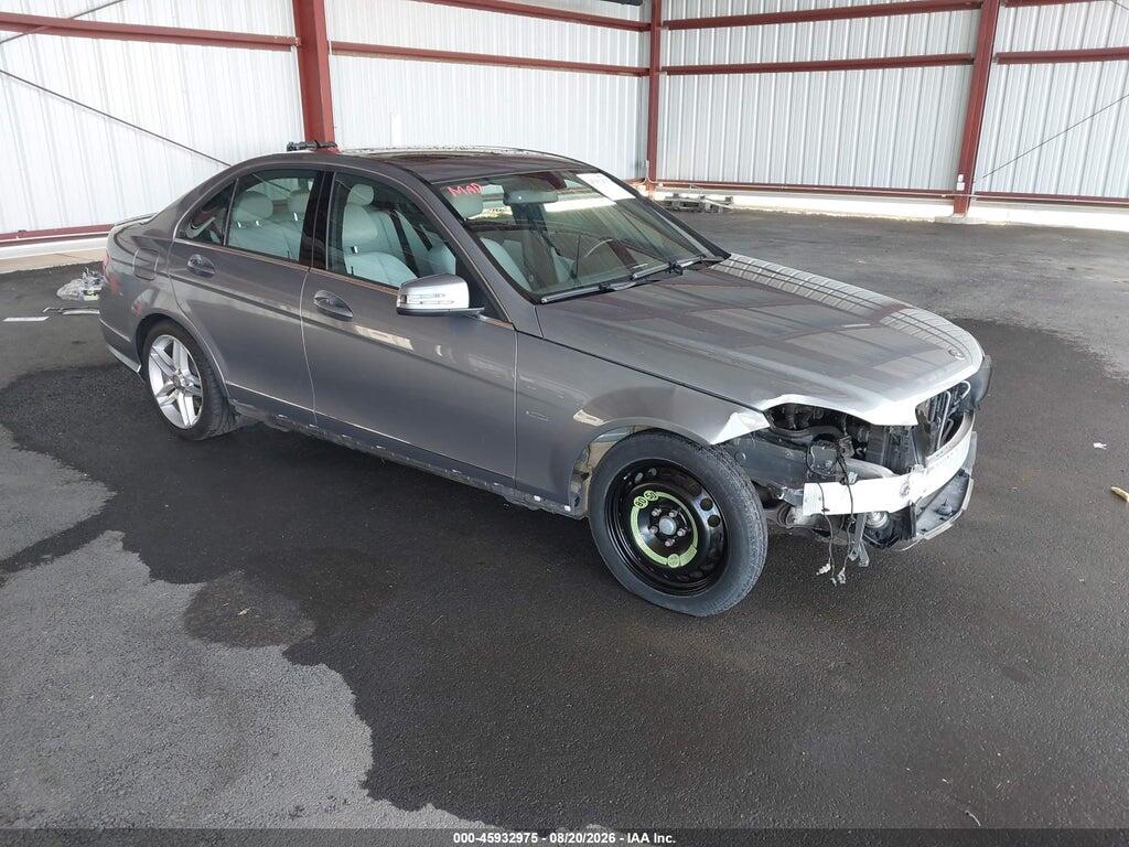 2012 MERCEDES-BENZ C 350 WDDGF5HB6CR228008