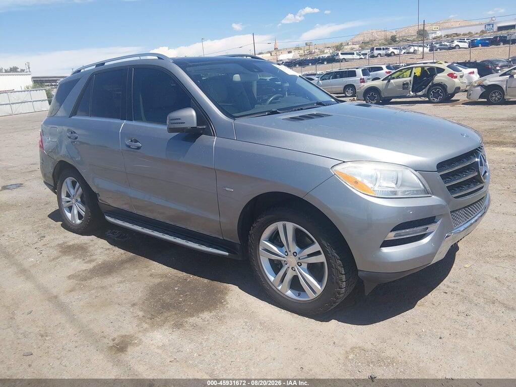 2012 MERCEDES-BENZ ML 350 4JGDA5HB3CA007245