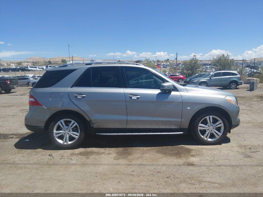 4JGDA5HB3CA007245 2012 MERCEDES-BENZ ML 350 photo no. 12