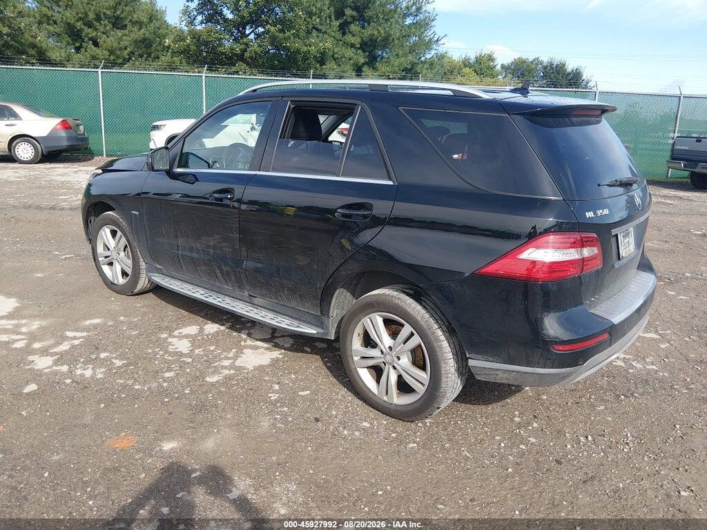 4JGDA5HB3CA088800 2012 MERCEDES-BENZ ML 350 photo no. 3