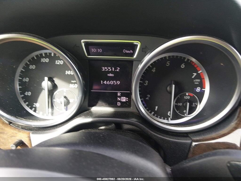 4JGDA5HB3CA088800 2012 MERCEDES-BENZ ML 350 photo no. 7