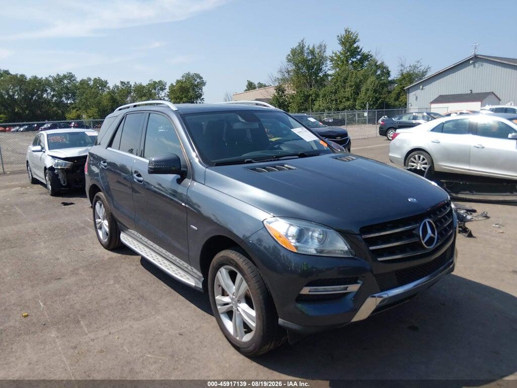 2012 MERCEDES-BENZ ML 350 4JGDA5HB4CA017136