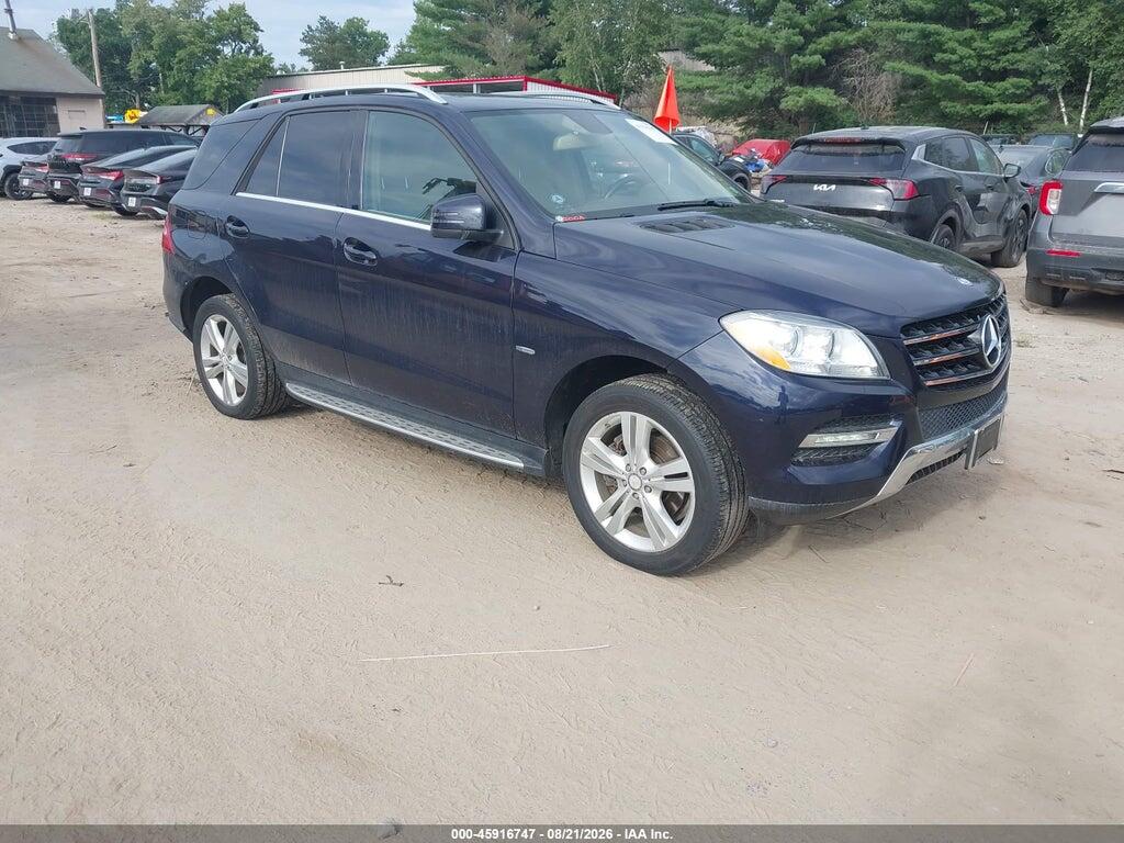 2012 MERCEDES-BENZ ML 350 4JGDA5HB2CA014364