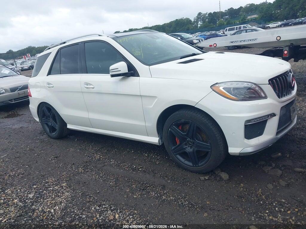 2012 MERCEDES-BENZ ML 63 AMG 4JGDA7EB3CA043792