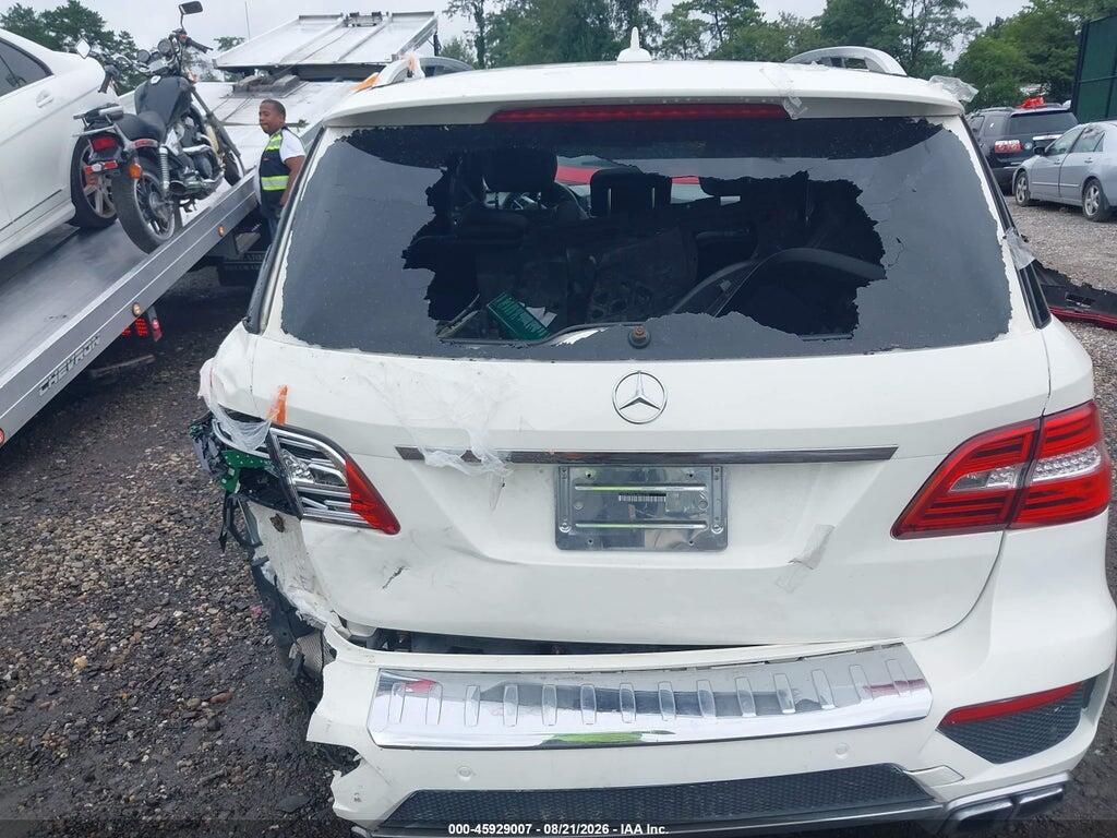 4JGDA7EB3CA043792 2012 MERCEDES-BENZ ML 63 AMG photo no. 6