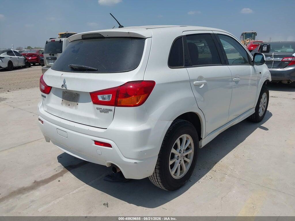 JA4AP3AU6CZ011629 2012 MITSUBISHI OUTLANDER SPORT photo no. 4