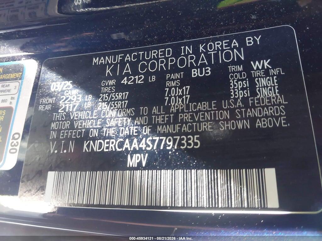 KNDERCAA4S7797335 2025 KIA SELTOS photo no. 9