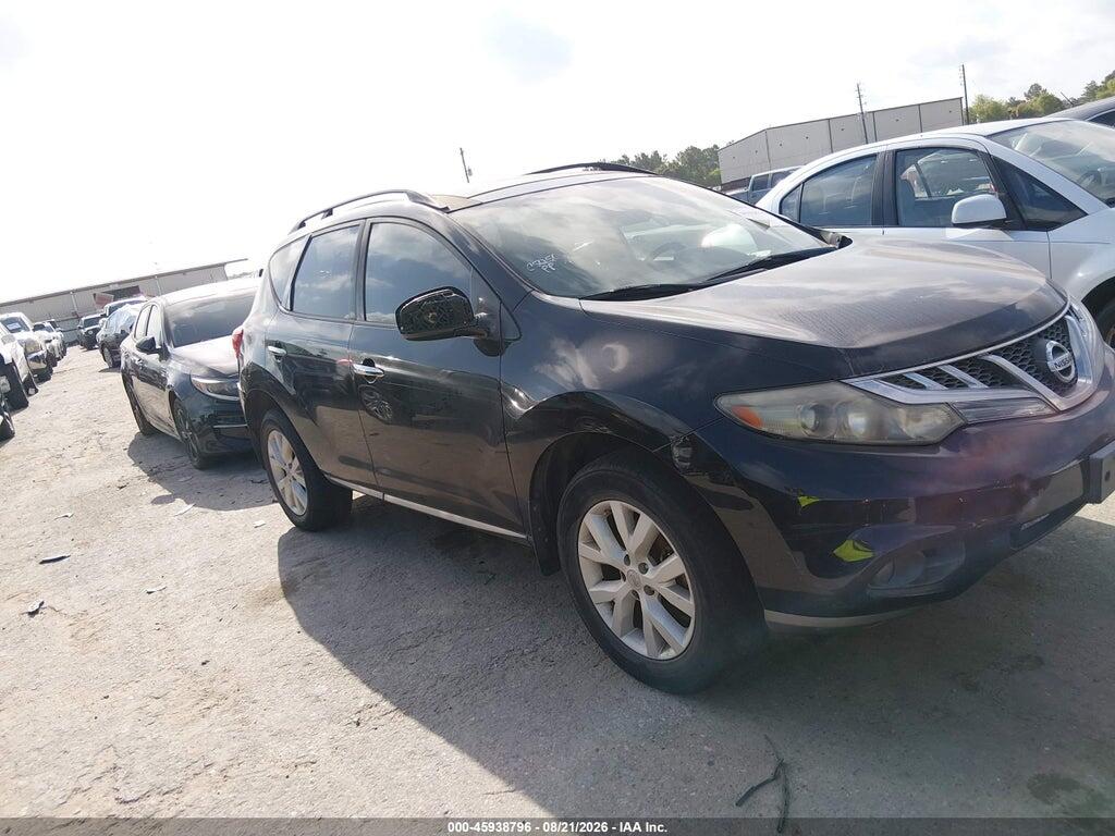 2012 NISSAN MURANO JN8AZ1MU8CW112984