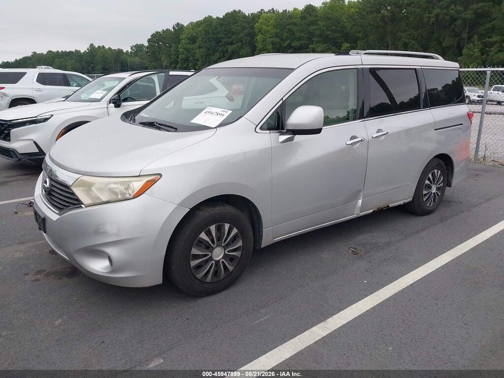JN8AE2KP0C9031877 2012 NISSAN QUEST photo no. 2