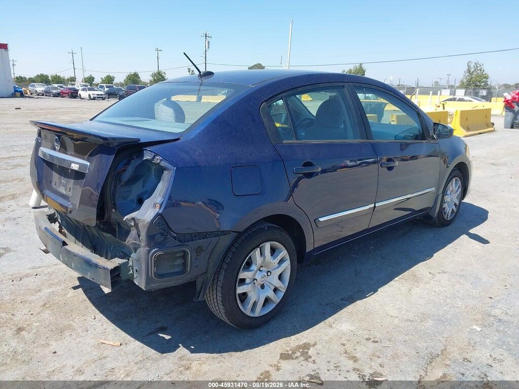 3N1AB6AP8CL694119 2012 NISSAN SENTRA photo no. 4