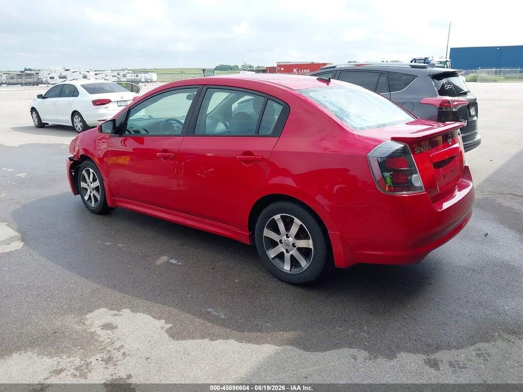 3N1AB6AP4CL766708 2012 NISSAN SENTRA photo no. 3