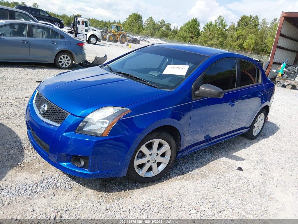 3N1AB6AP8CL695402 2012 NISSAN SENTRA photo no. 2