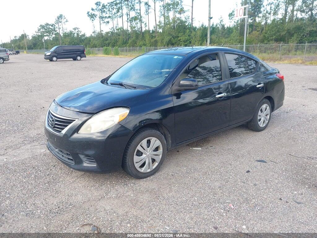 3N1CN7AP7CL933116 2012 NISSAN VERSA photo no. 2