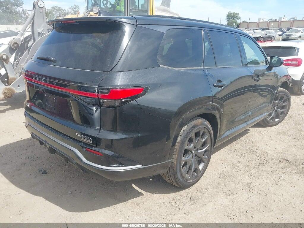 5TDABAB66SS011414 2025 LEXUS TX 500H photo no. 4
