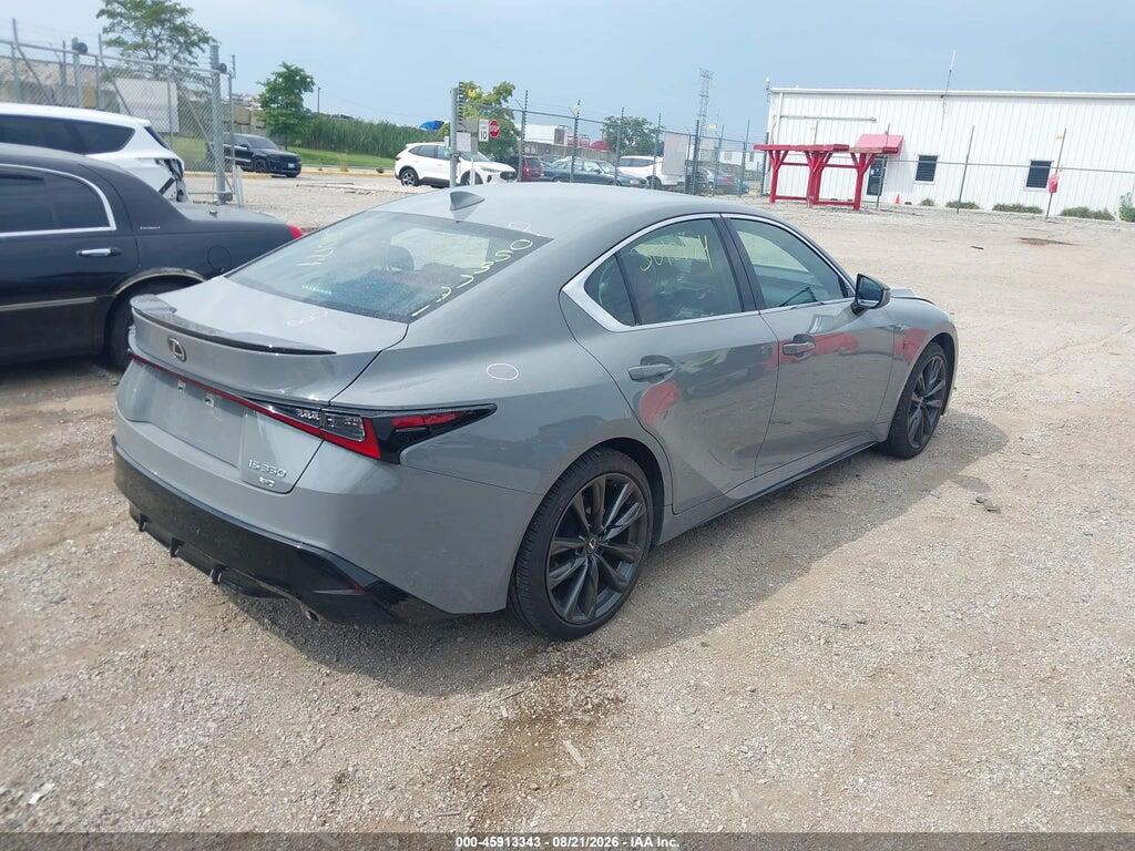 JTHBZ1E26S5039808 2025 LEXUS IS 350 photo no. 4